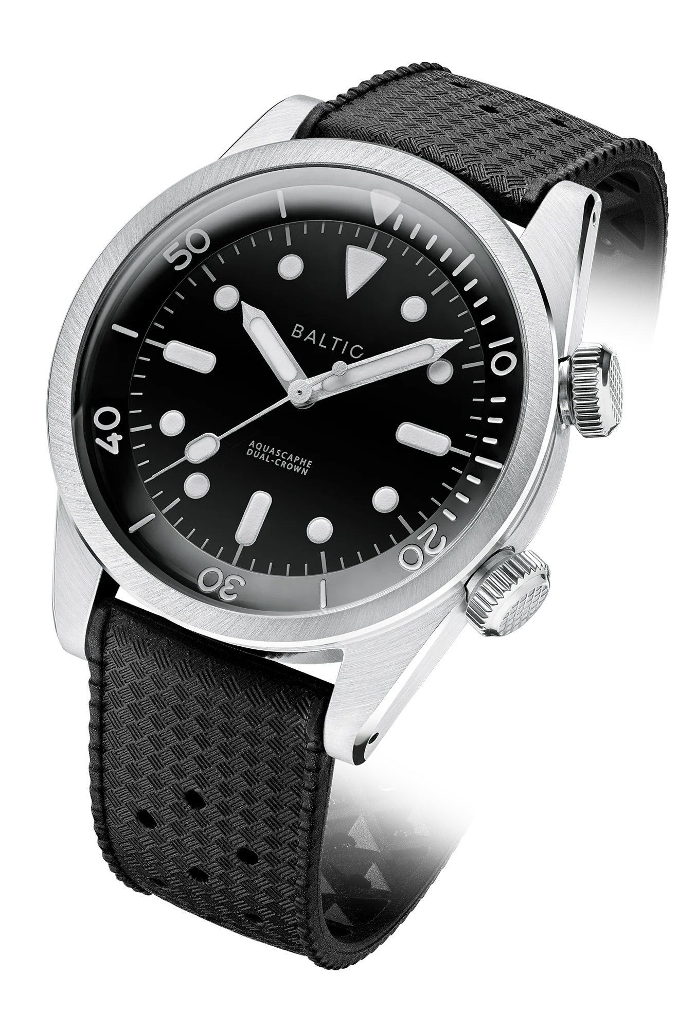 Baltic Aquascaphe Dual-Crown Black