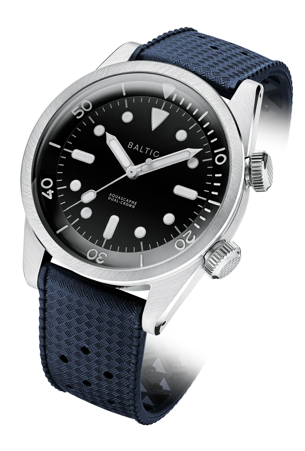 Baltic Aquascaphe Dual-Crown Black