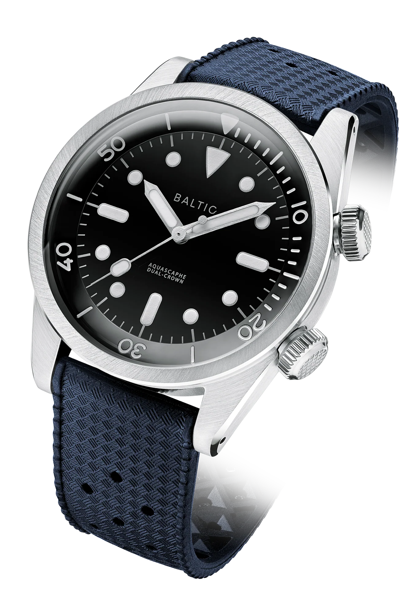 Baltic Aquascaphe Dual-Crown Black