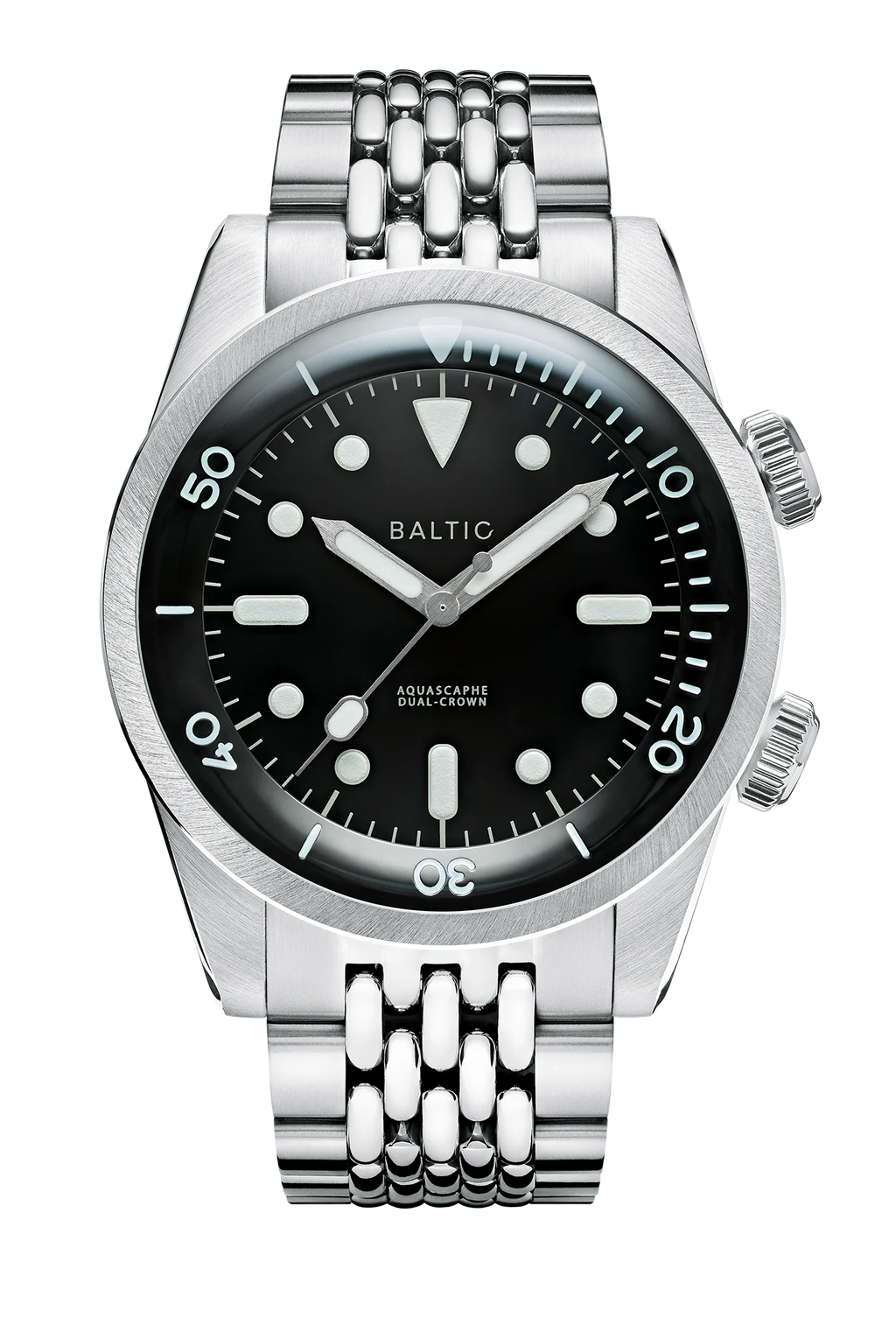 Baltic Aquascaphe Dual-Crown Black