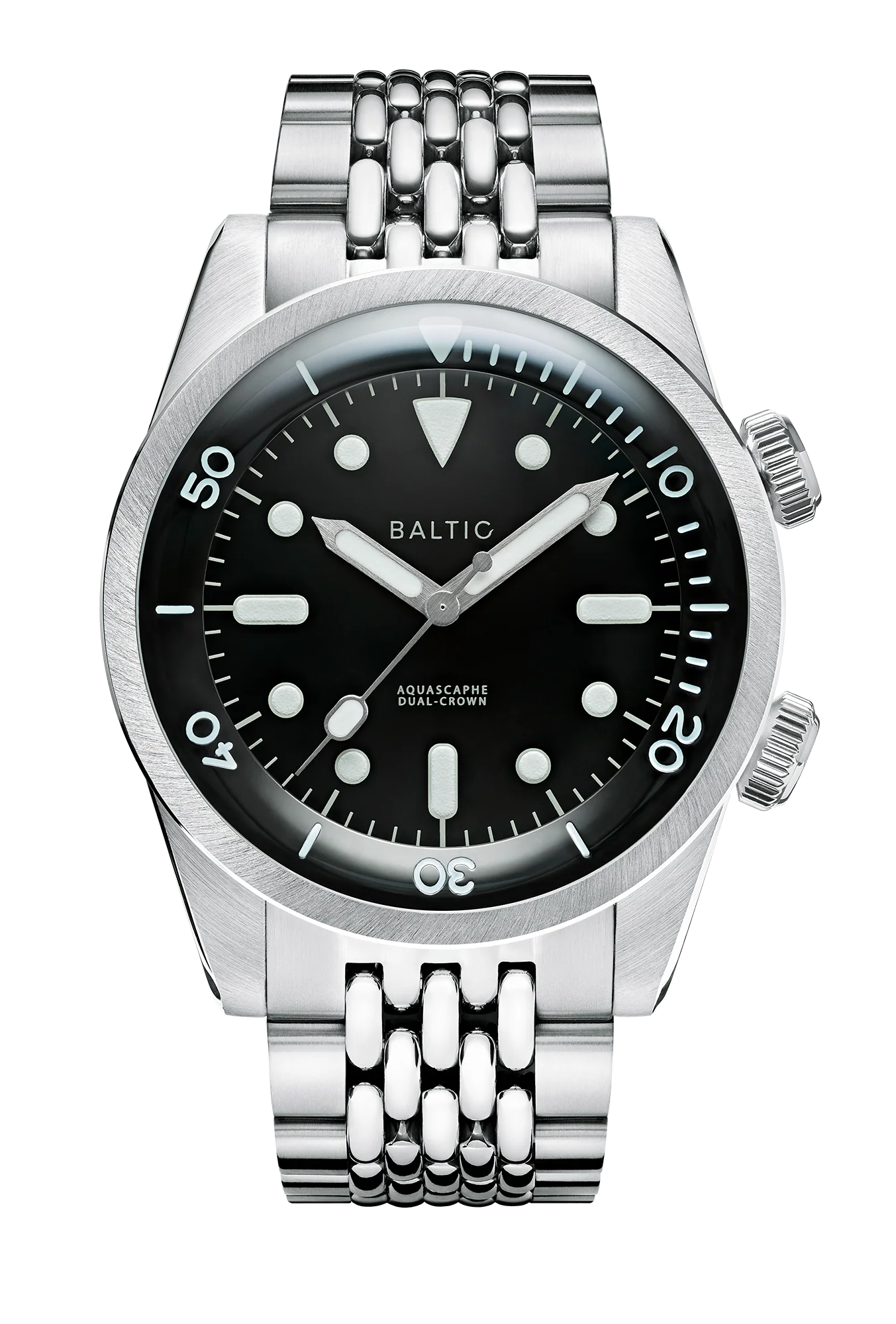 Baltic Aquascaphe Dual-Crown Black