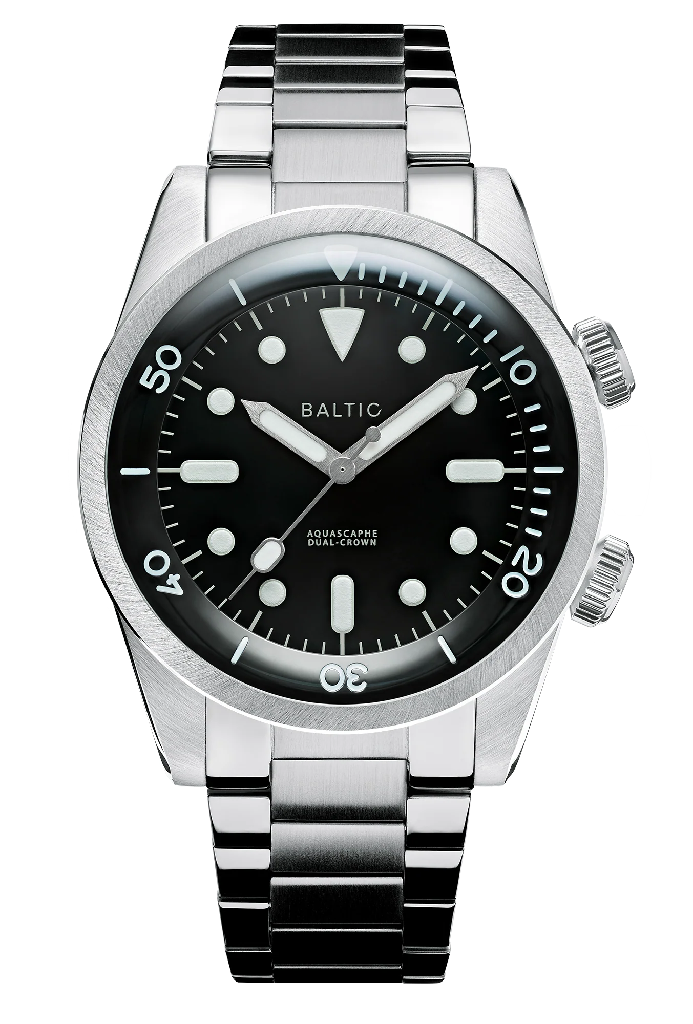 Baltic Aquascaphe Dual-Crown Black
