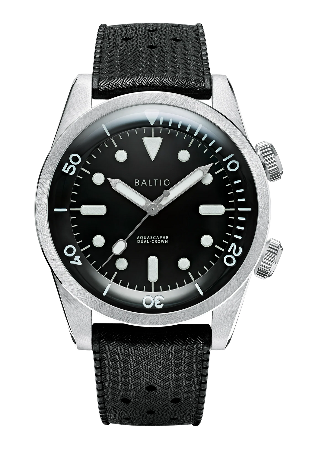 Baltic Aquascaphe Dual-Crown Black