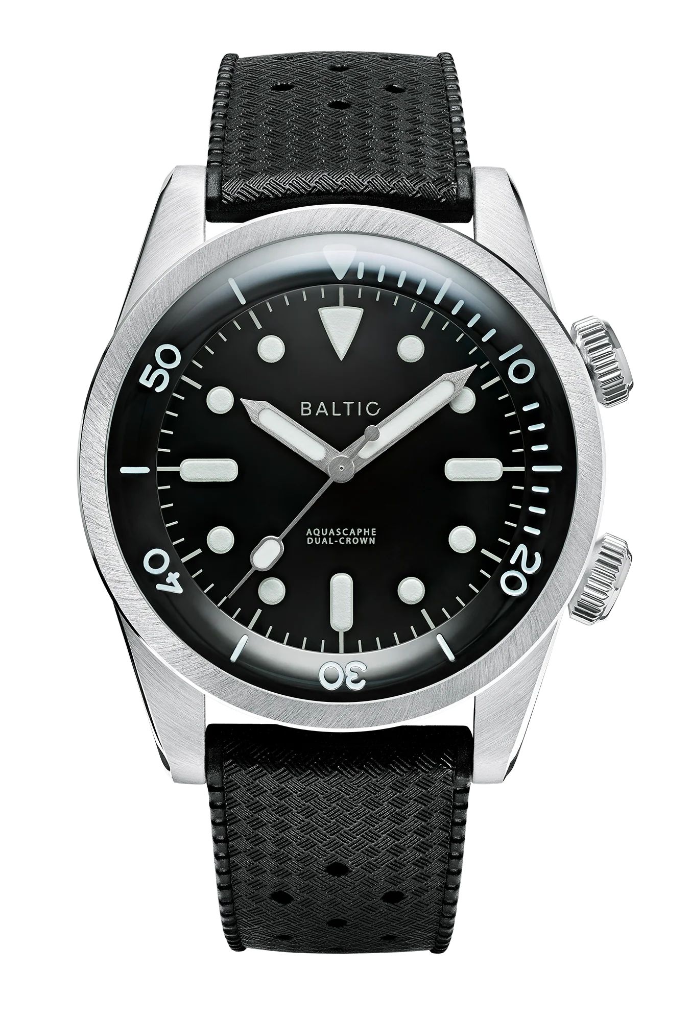Baltic Aquascaphe Dual-Crown Black
