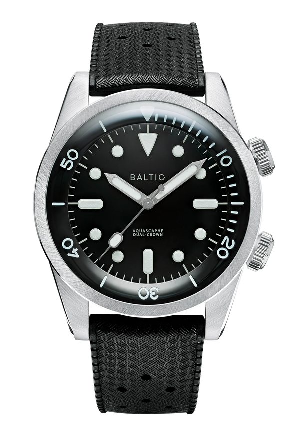 Baltic Aquascaphe Dual-Crown Black