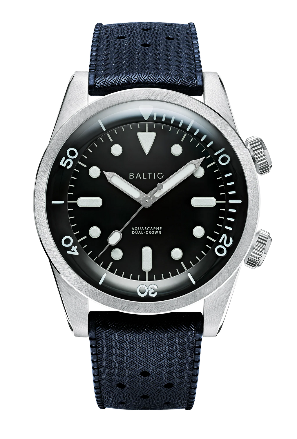 Baltic Aquascaphe Dual-Crown Black