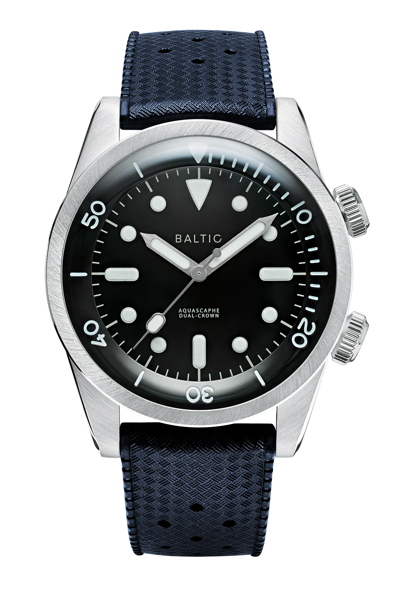Baltic Aquascaphe Dual-Crown Black