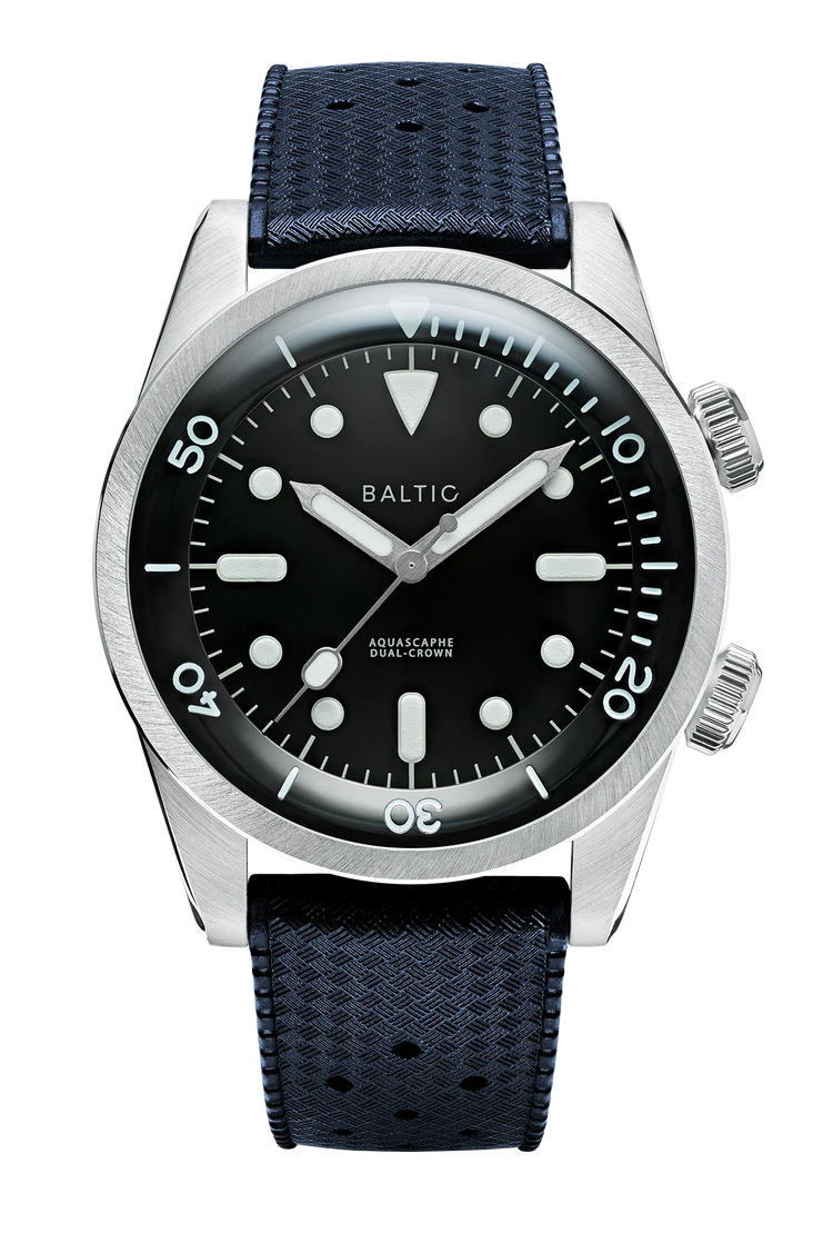 Baltic Aquascaphe Dual-Crown Black