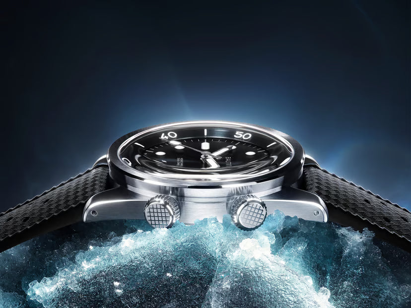 Baltic Aquascaphe Dual-Crown Black