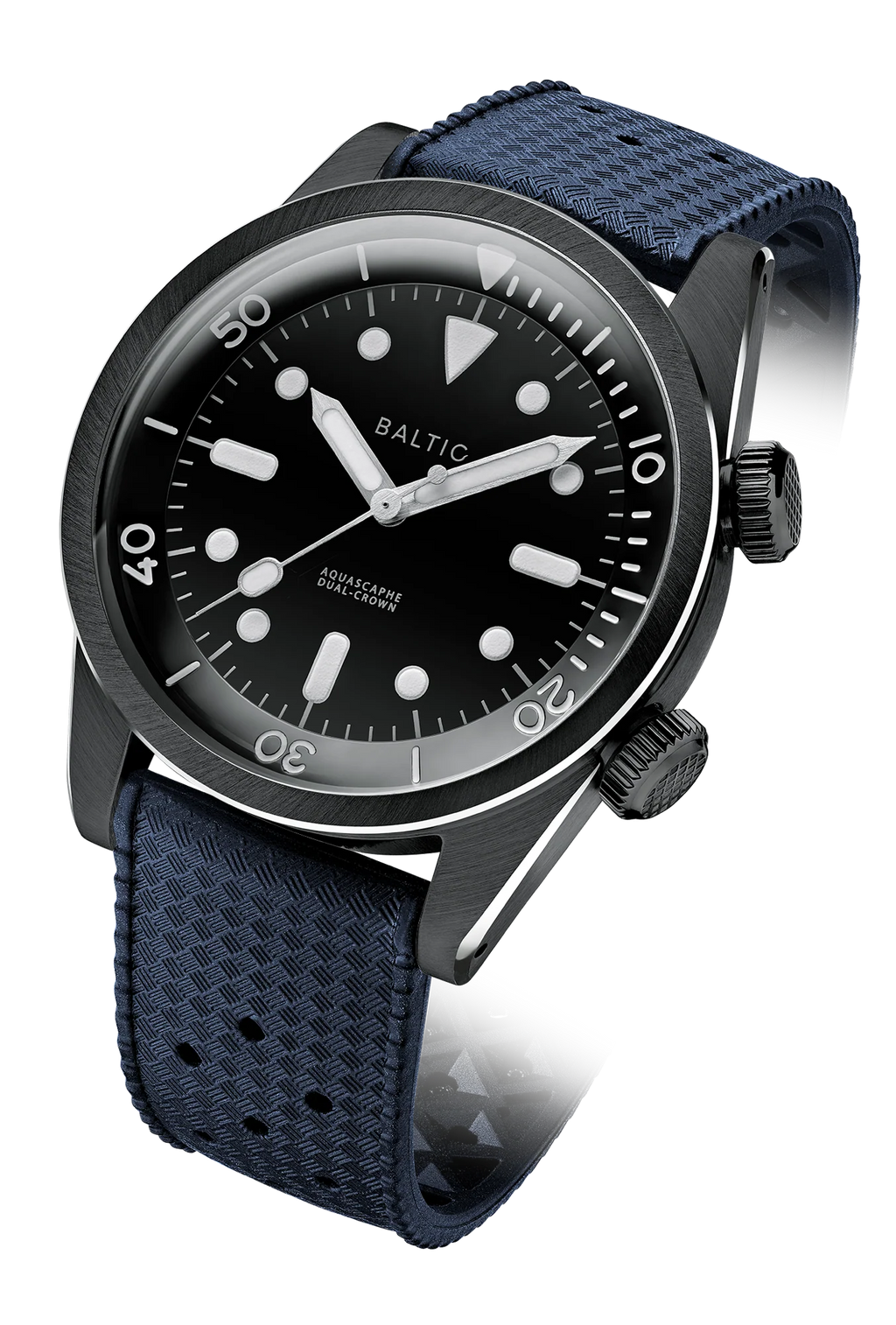 Baltic Aquascaphe Dual-Crown Black PVD