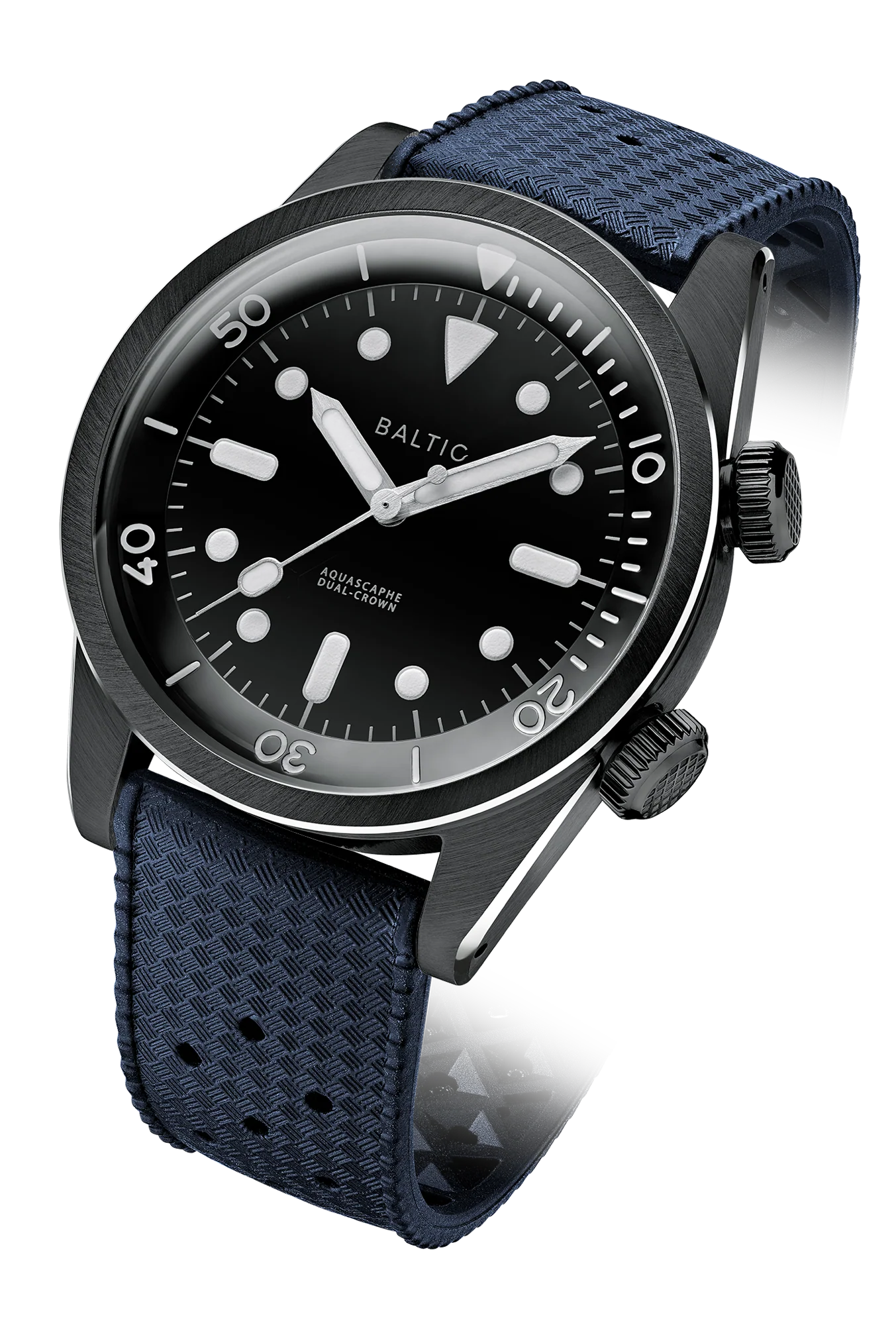 Baltic Aquascaphe Dual-Crown Black PVD