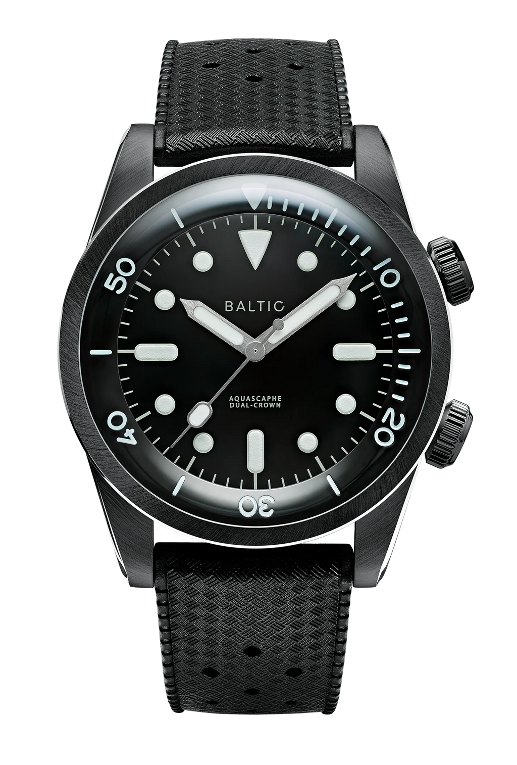 Baltic Aquascaphe Dual-Crown Black PVD