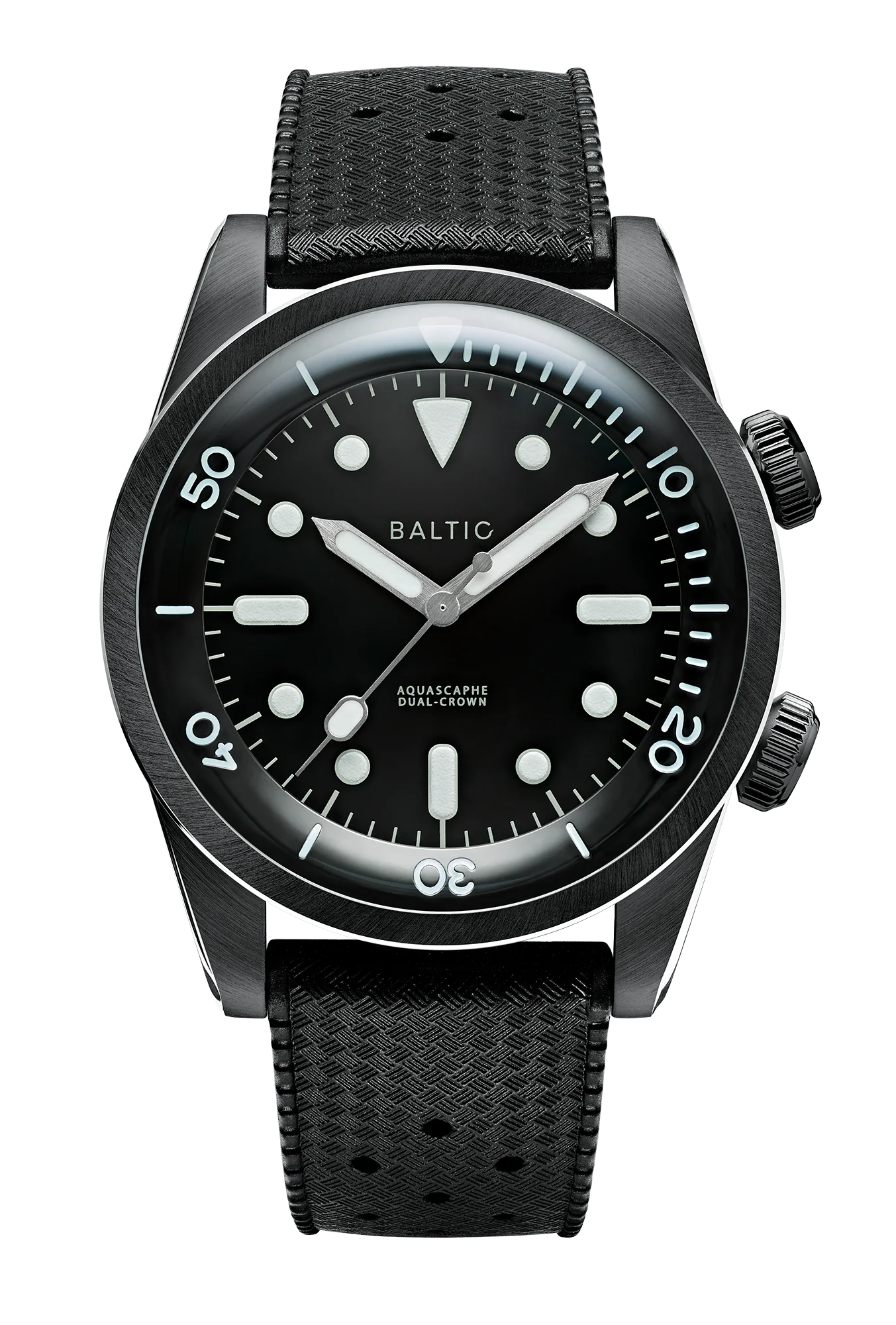 Baltic Aquascaphe Dual-Crown Black PVD