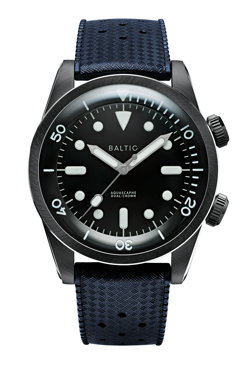 Baltic Aquascaphe Dual-Crown Black PVD