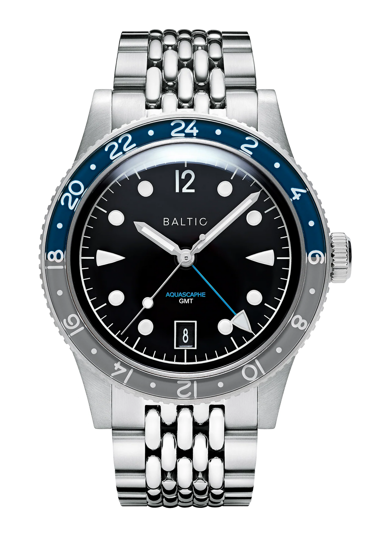 Baltic Aquascaphe GMT Grey – Clicky Bezel