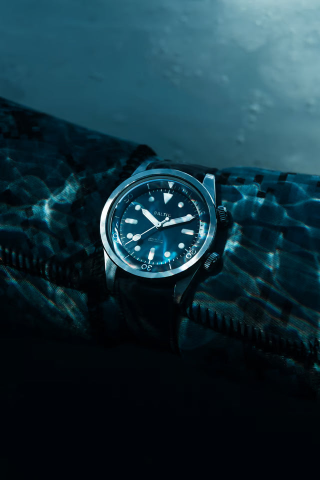 Baltic Aquascaphe Dual-Crown Black PVD