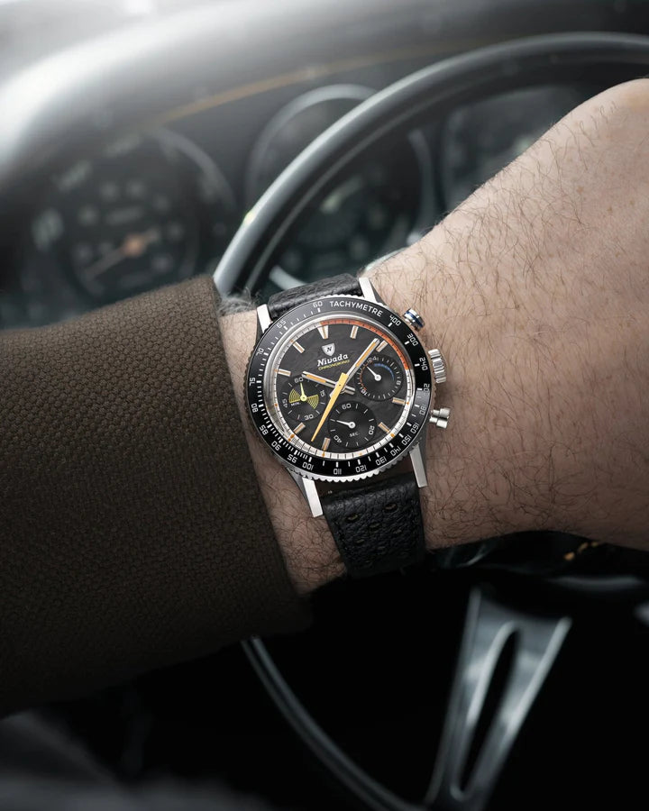 Nivada Grenchen CHRONOKING MECAQUARTZ RACING CARBON