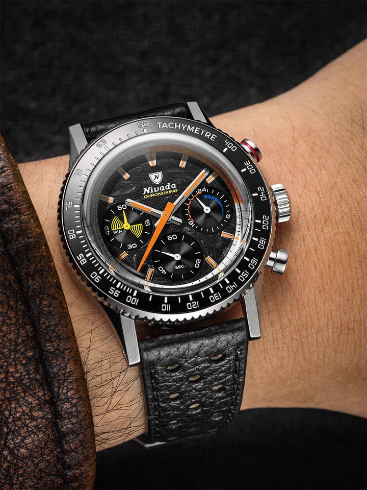Nivada Grenchen CHRONOKING MECAQUARTZ RACING CARBON