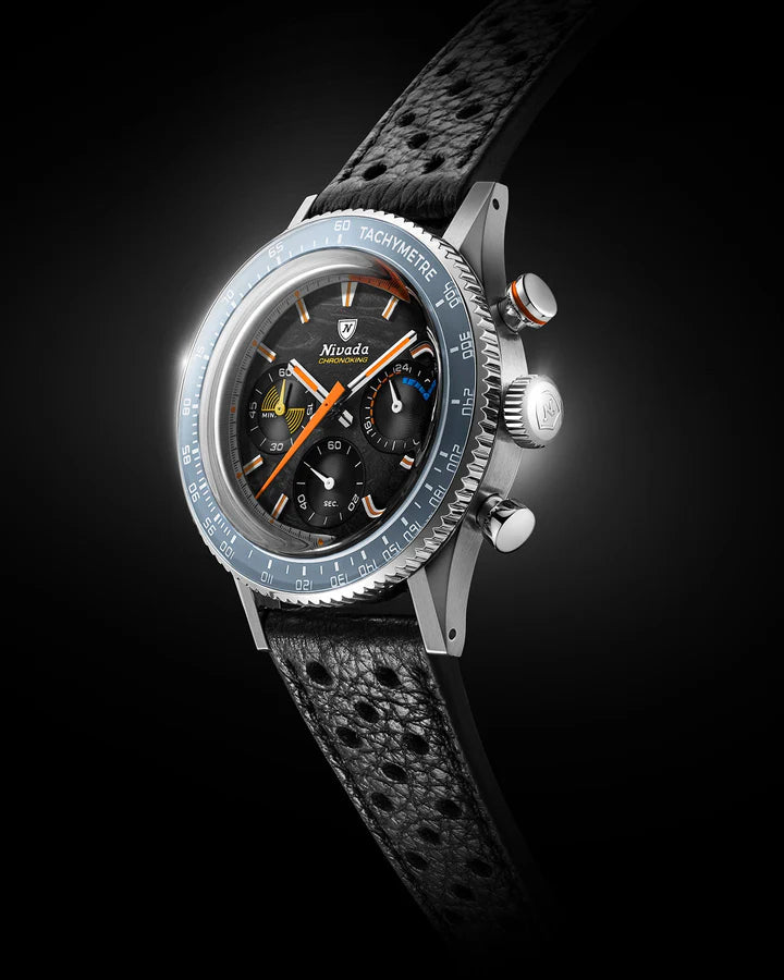 Nivada Grenchen CHRONOKING MECAQUARTZ RACING CARBON