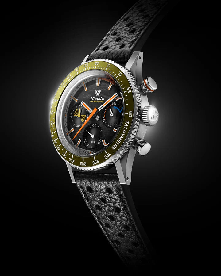 Nivada Grenchen CHRONOKING MECAQUARTZ RACING CARBON