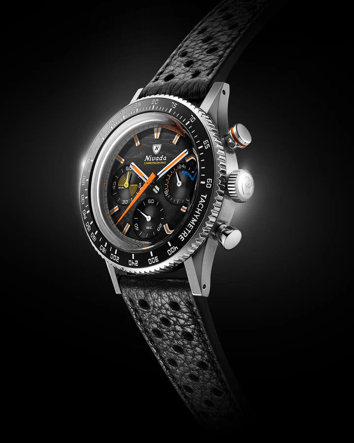 Nivada Grenchen CHRONOKING MECAQUARTZ RACING CARBON
