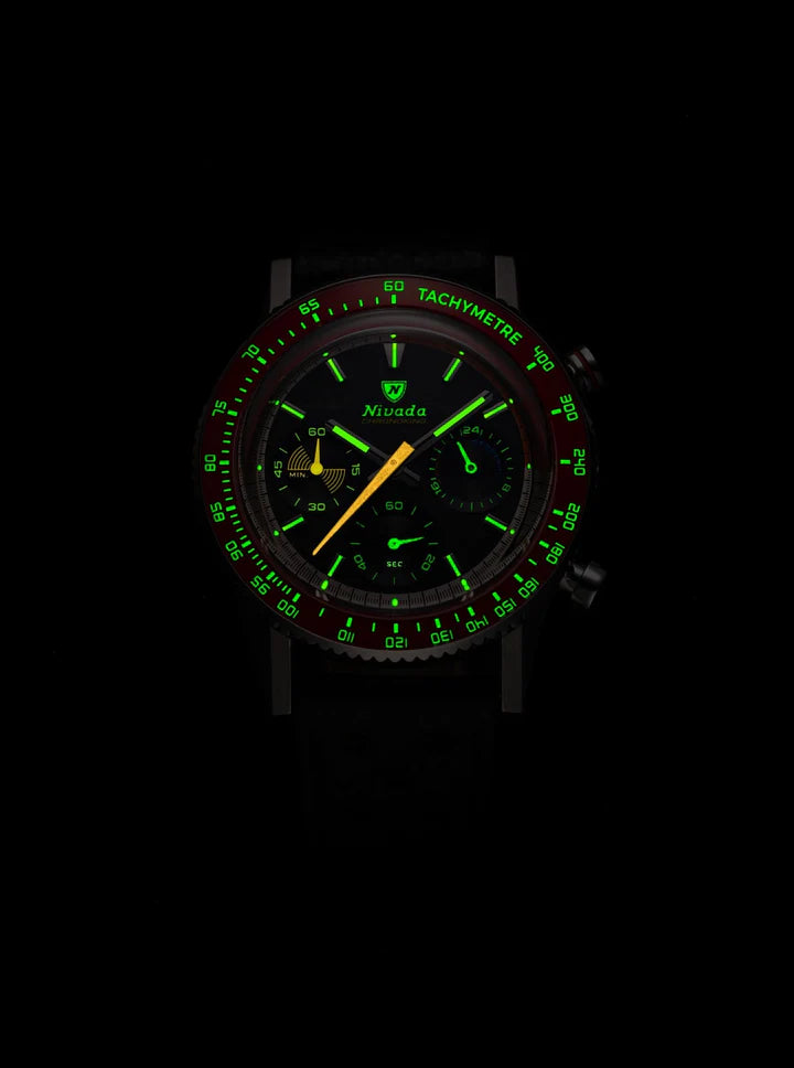Nivada Grenchen CHRONOKING MECAQUARTZ RACING CARBON