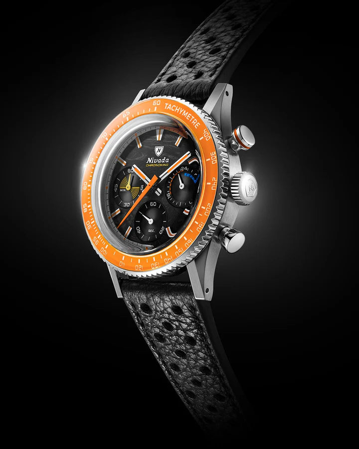 Nivada Grenchen CHRONOKING MECAQUARTZ RACING CARBON