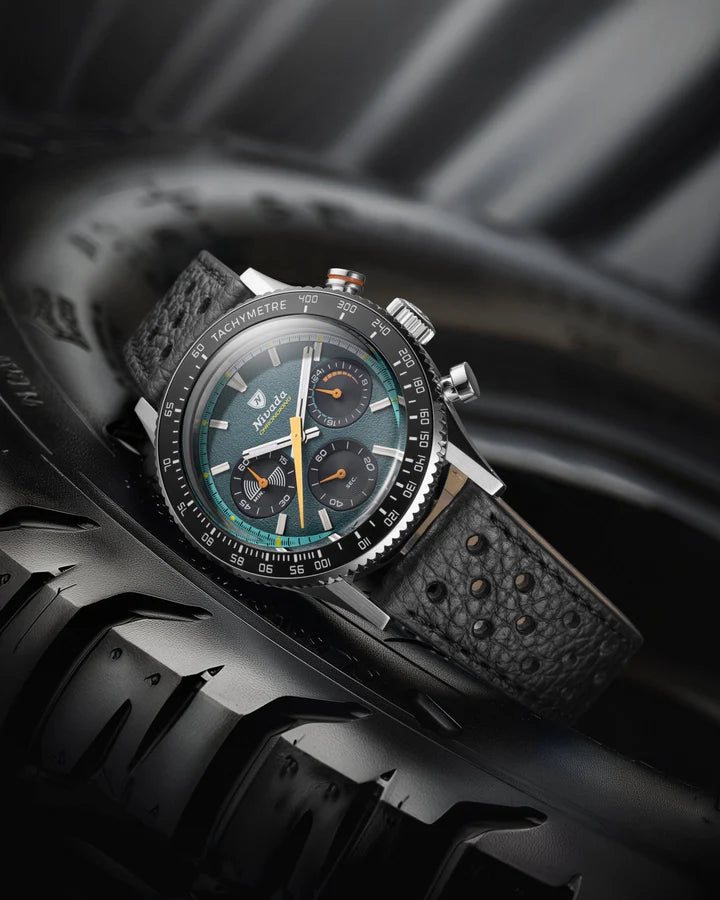 Nivada Grenchen CHRONOKING MECAQUARTZ RACING GREEN