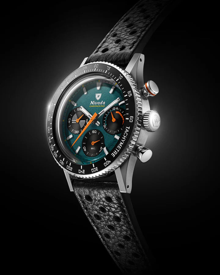Nivada Grenchen CHRONOKING MECAQUARTZ RACING GREEN
