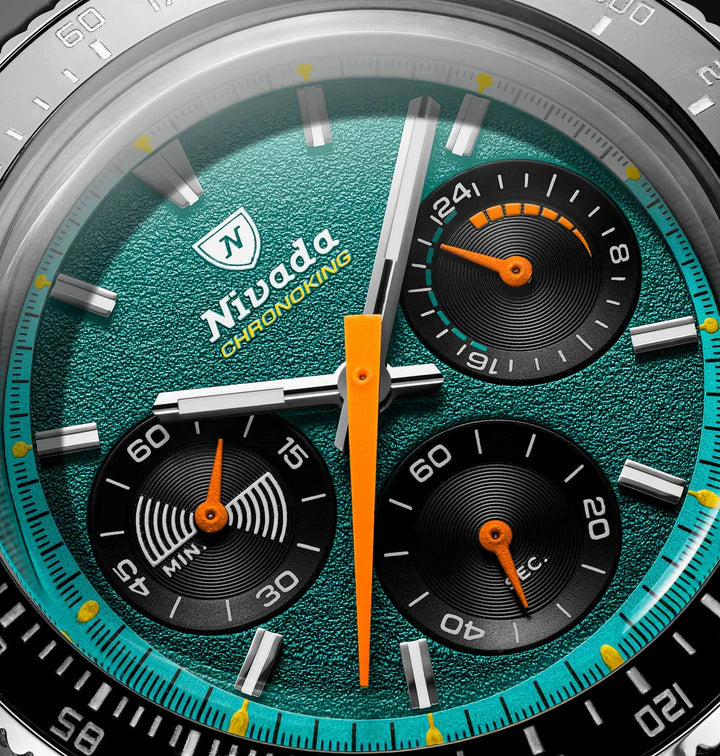 Nivada Grenchen CHRONOKING MECAQUARTZ RACING GREEN