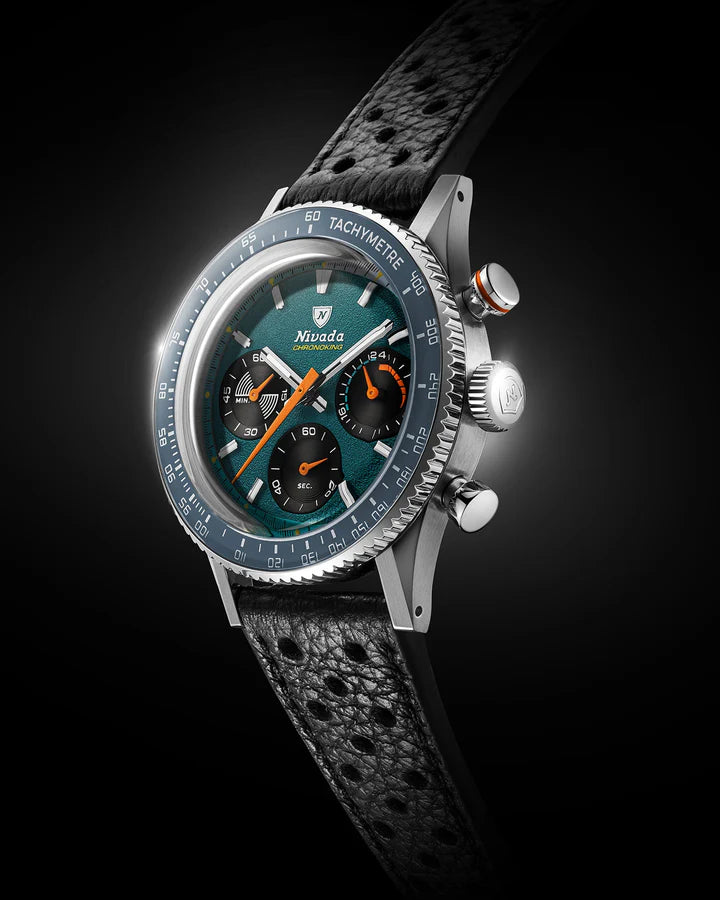 Nivada Grenchen CHRONOKING MECAQUARTZ RACING GREEN