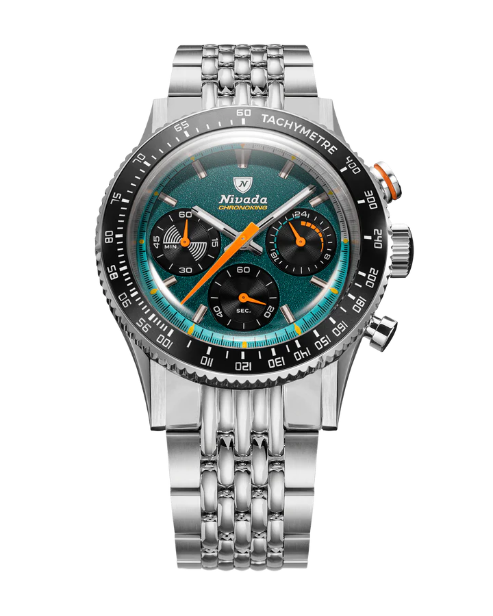 Nivada Grenchen CHRONOKING MECAQUARTZ RACING GREEN