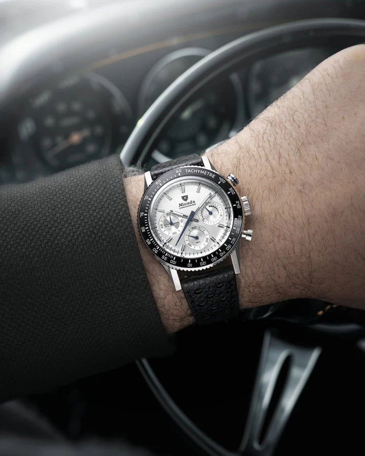 Nivada Grenchen CHRONOKING MECAQUARTZ RACING GREY