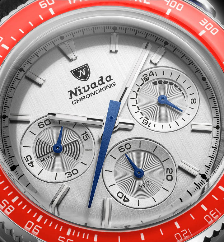 Nivada Grenchen CHRONOKING MECAQUARTZ RACING GREY
