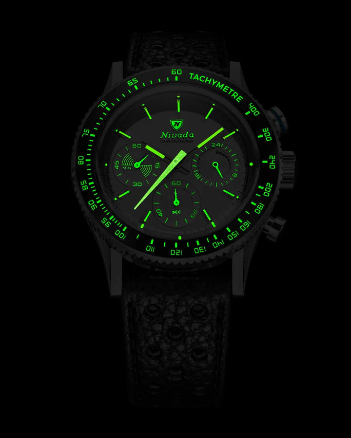 Nivada Grenchen CHRONOKING MECAQUARTZ RACING GREY