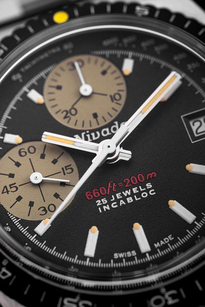 Nivada Grenchen AUTOCHRON YELLOW