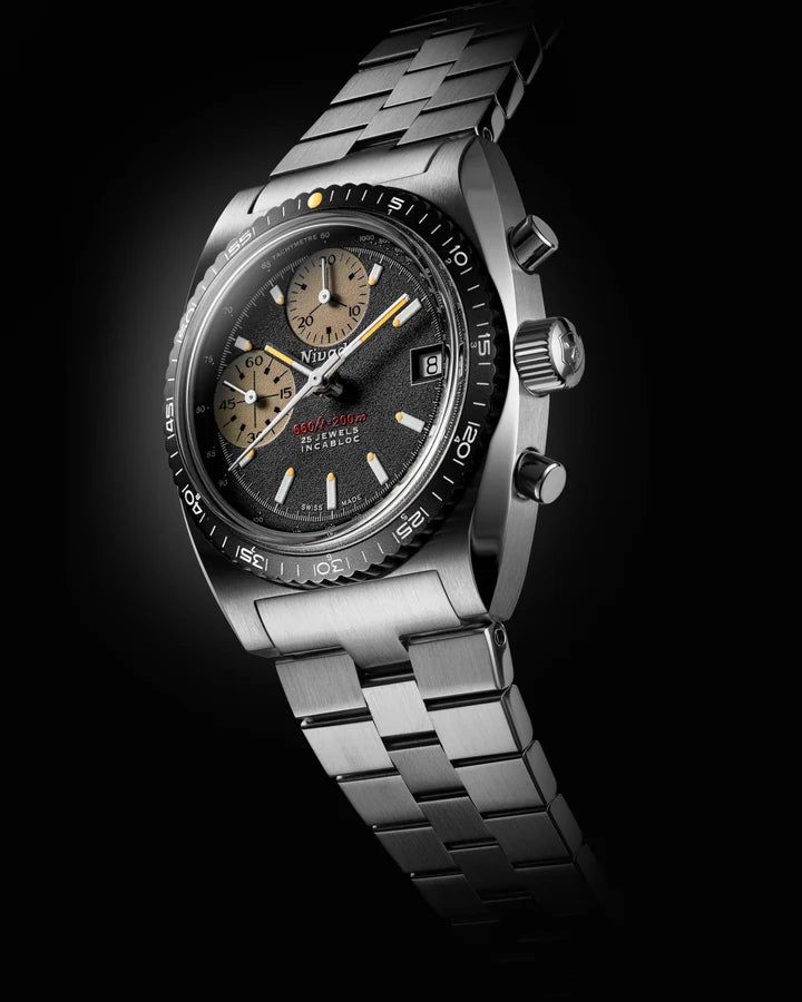 Nivada Grenchen AUTOCHRON YELLOW