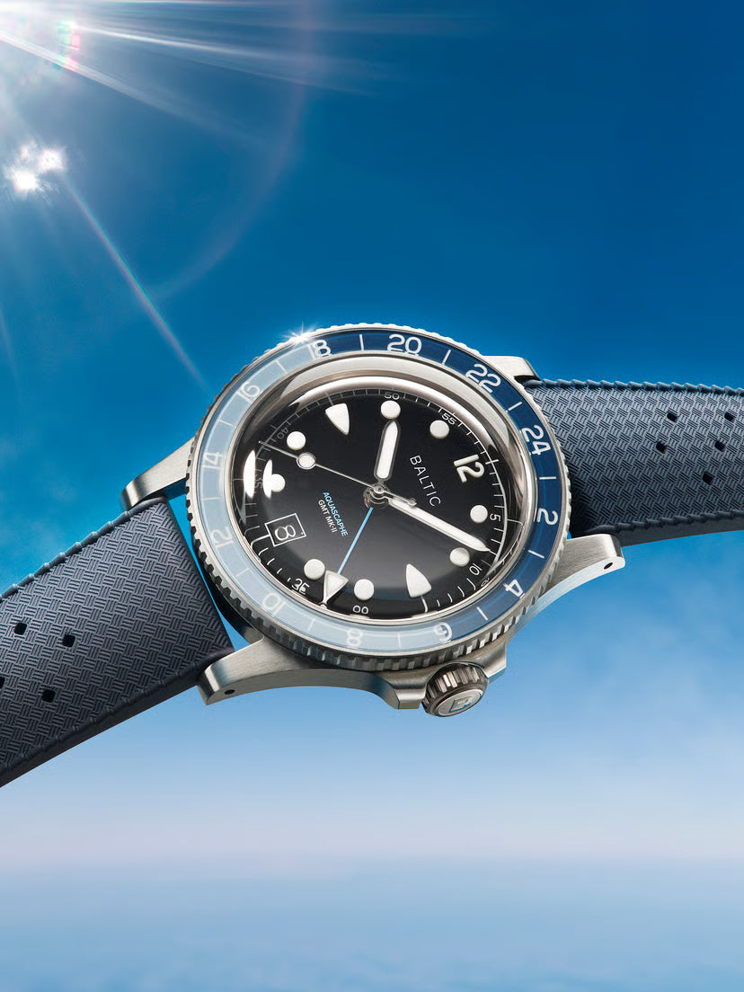 Baltic Aquascaphe GMT MK-II Blue