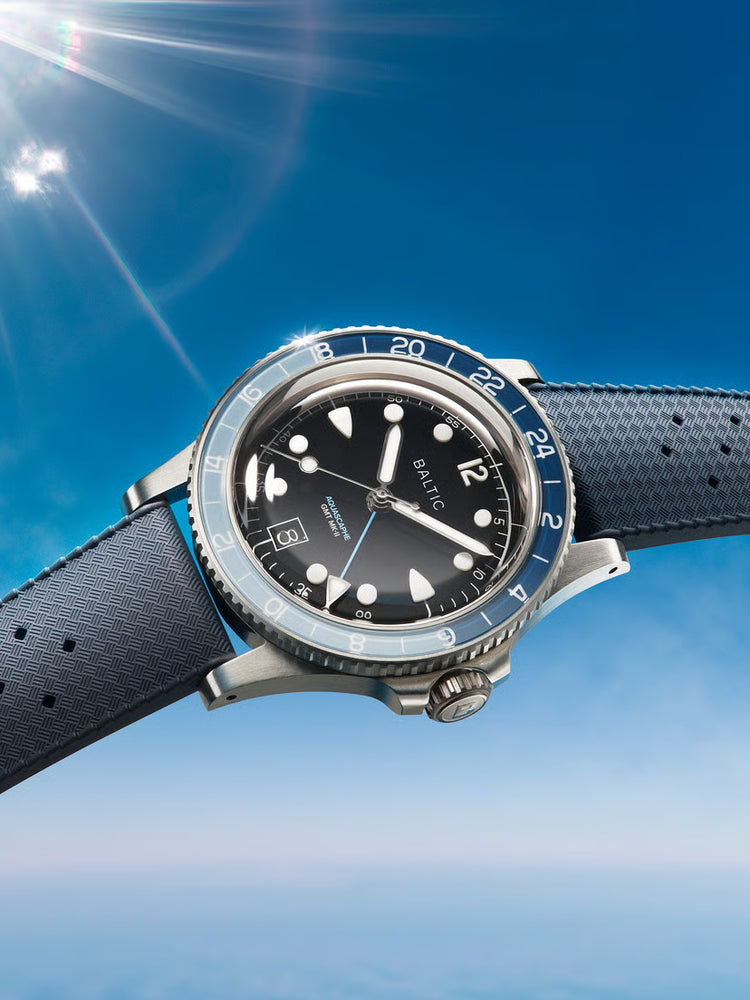 Baltic Aquascaphe GMT MK-II Blue
