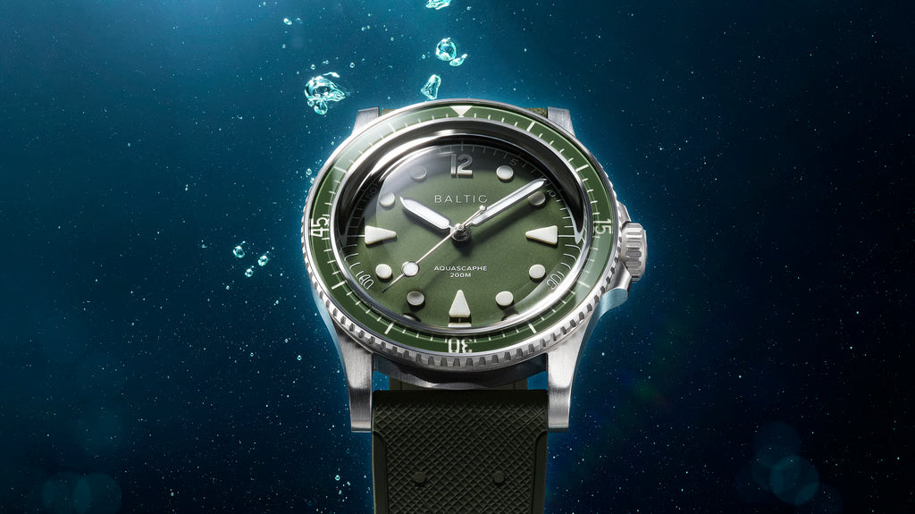 Baltic Aquascaphe MK2 Green - 37mm