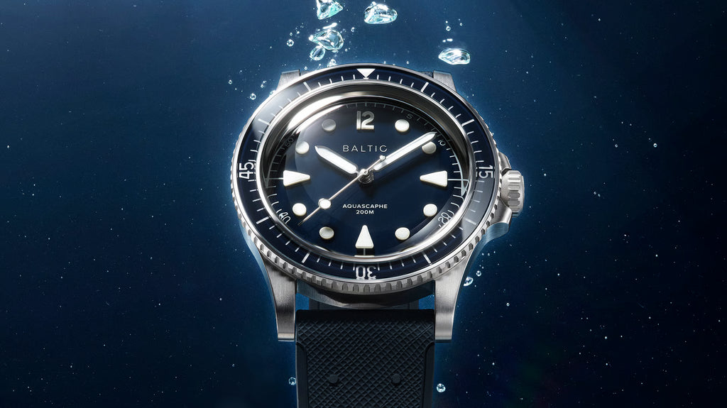 Baltic Aquascaphe MK2 Blue - 39.5mm
