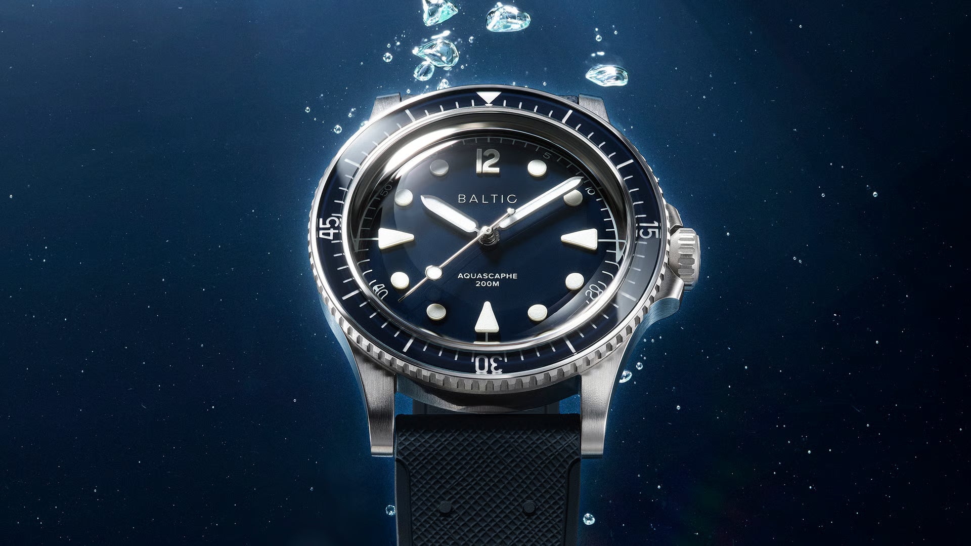 Baltic Aquascaphe MK2 Blue - 37mm