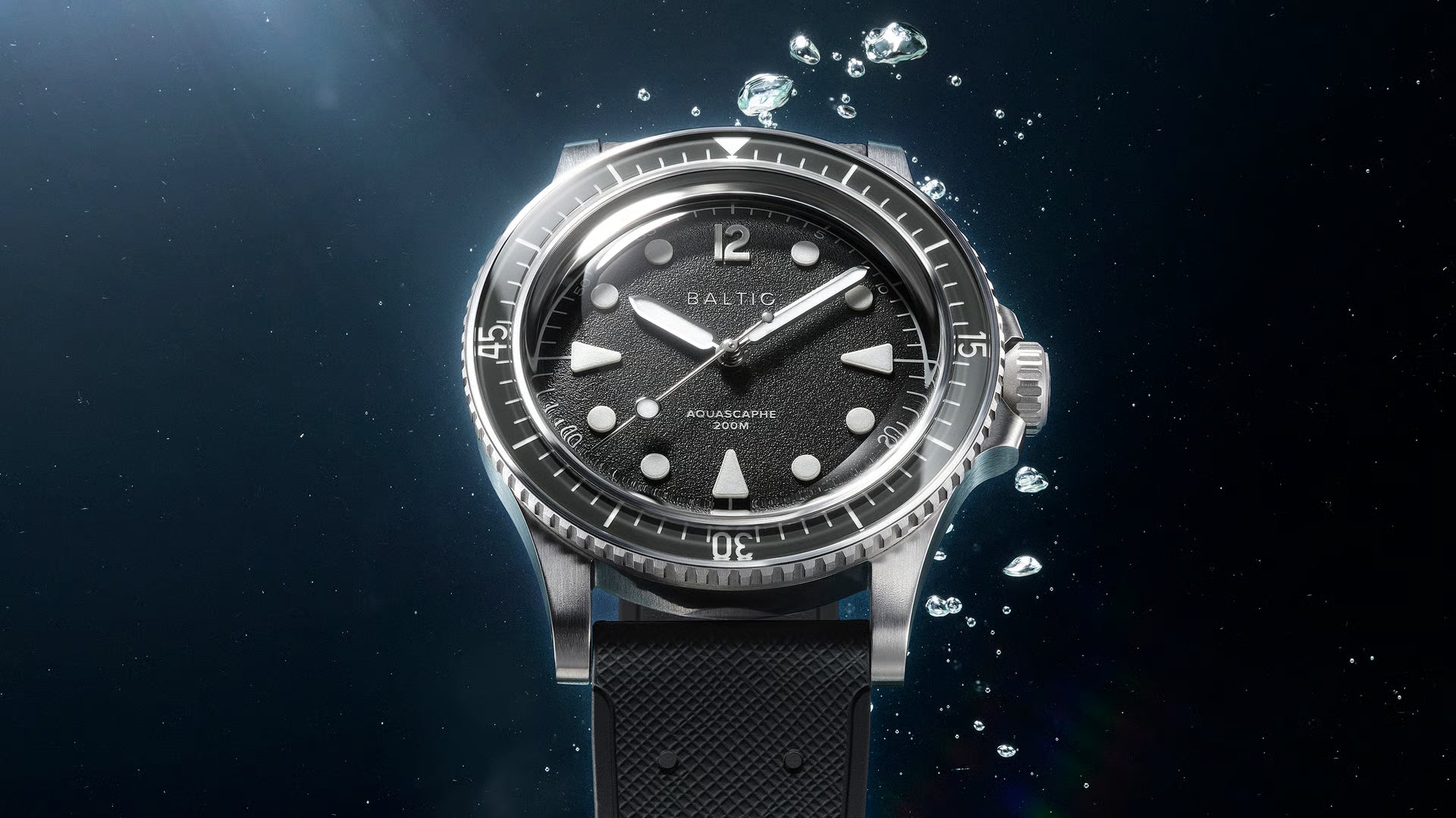 Baltic Aquascaphe MK2 Grey - 39.5mm