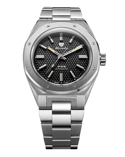 Nivada Grenchen F77 SST Black MK2 - 41mm
