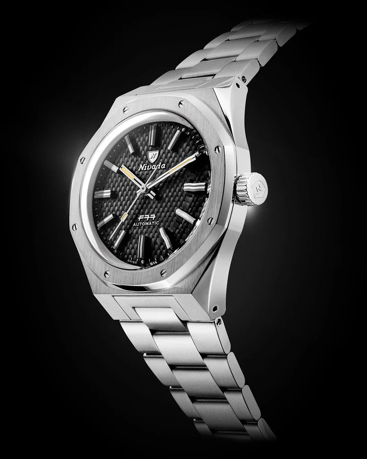 Nivada Grenchen F77 SST BLACK MK2 - 41MM
