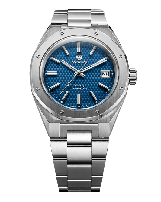 Nivada Grenchen F77 SST Blue MK2 - 41mm