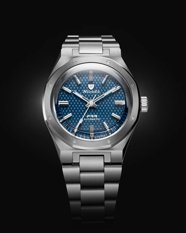 Nivada Grenchen F77 SST BLUE MK1 - 37MM