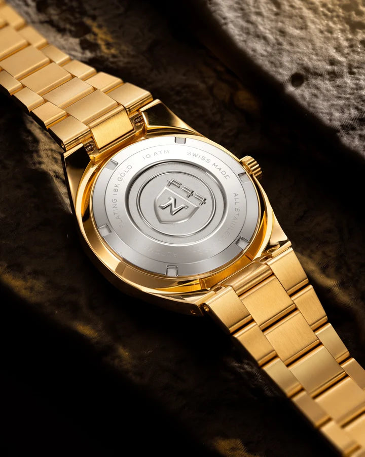 Nivada Grenchen F77 Gold MK2 - 38mm