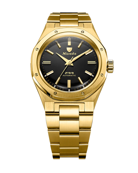 Nivada Grenchen F77 Gold MK2 - 38mm