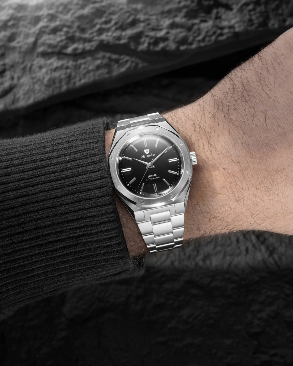 Nivada Grenchen F77 SST ONYX DIAL MK2 - 38MM